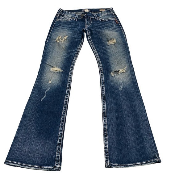 Silver Tuesday Bootcut Women’s Jeans size 27 - Picture 4 of 11